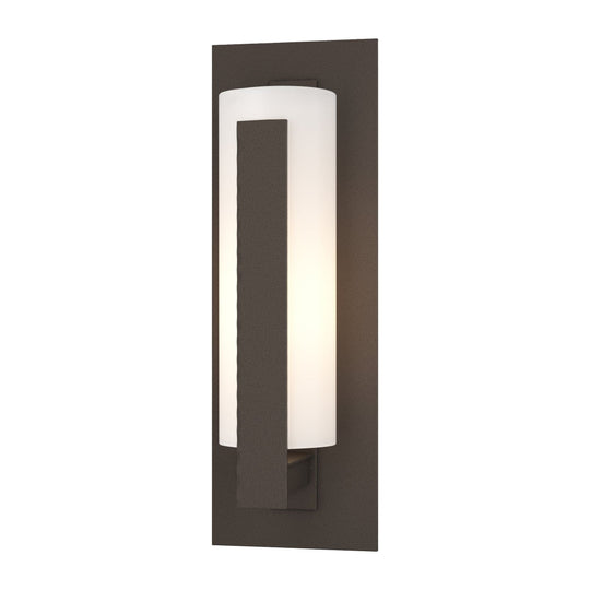 Forged Vertical Bars Small Outdoor Sconce