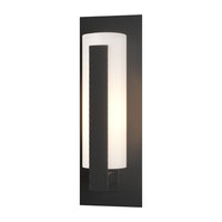 Forged Vertical Bars Small Outdoor Sconce