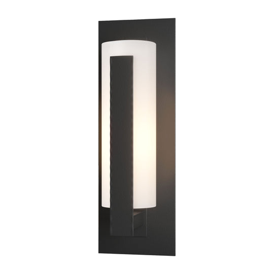 Forged Vertical Bars Small Outdoor Sconce