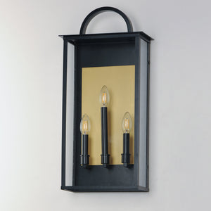 Manchester 3-Light Large Outdoor Wall Sconce