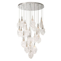 Jateo 33-Light 40" LED Multi Drop Chandelier
