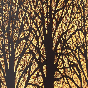 Woodland Sunrise 8" High 2-Light Sconce
