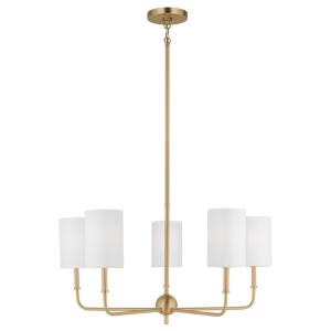 Foxdale 5-Light Chandelier (with Bulbs)
