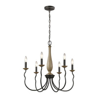 Simira Six Light Chandelier
