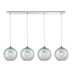 Watersphere 46" Wide 4-Light Pendant