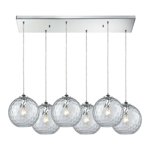 Watersphere 30" Wide 6-Light Pendant