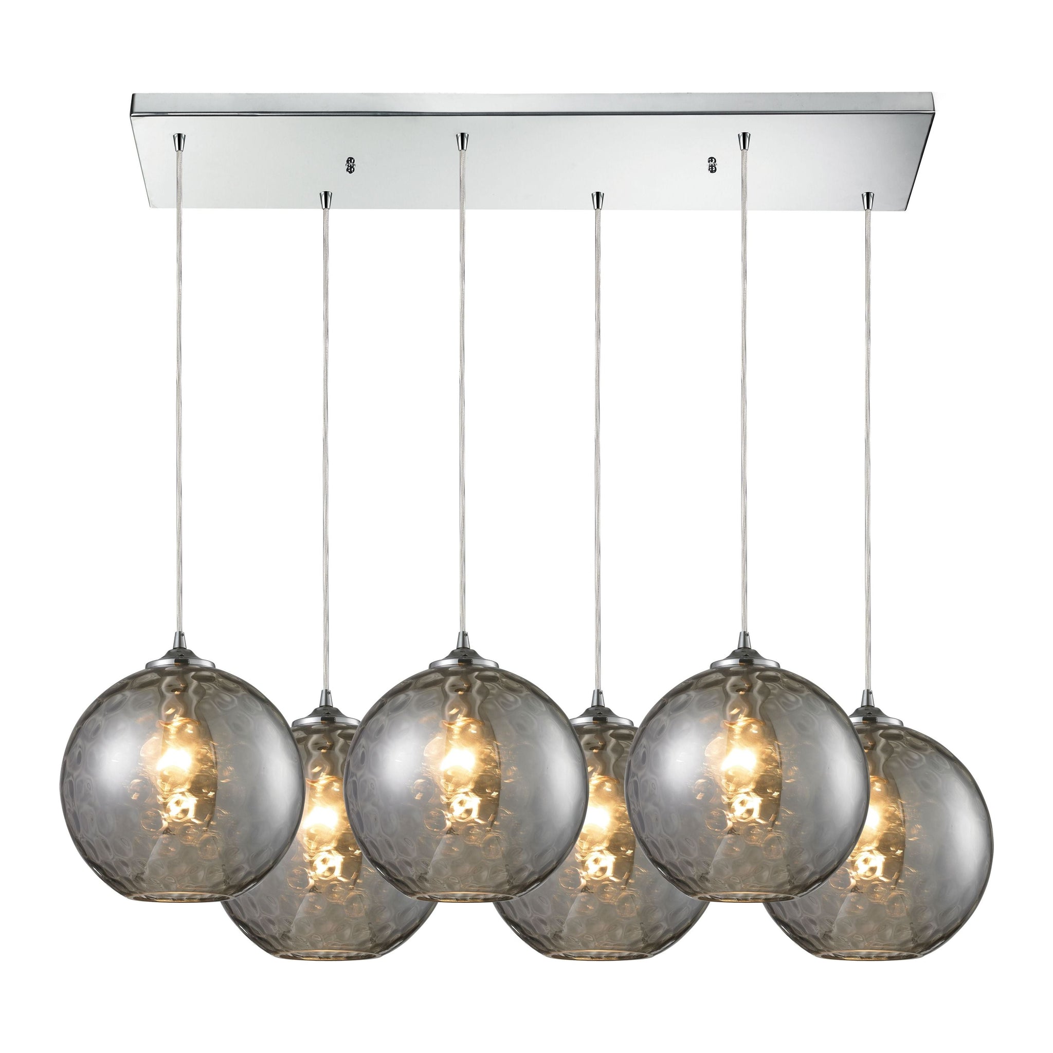 Watersphere 33" Wide 6-Light Pendant