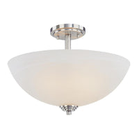 Chelsey 3-Light Semi Flush Mount