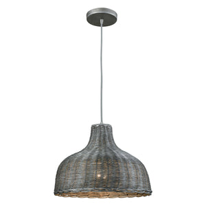 Pleasant Fields 14" Wide 1-Light Pendant