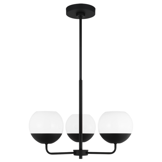 Alvin 3-Light Chandelier (with Bulbs)