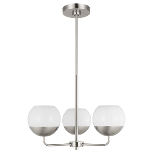 Alvin 3-Light Chandelier (with Bulbs)