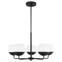 Alvin 5-Light Chandelier (with Bulbs)
