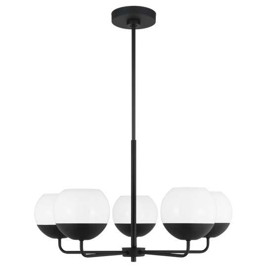 Alvin 5-Light Chandelier (with Bulbs)
