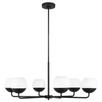 Alvin 6-Light Chandelier (with Bulbs)