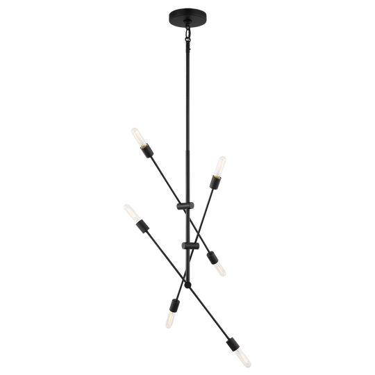 Axis 6-Light Large Chandelier (with Bulbs)