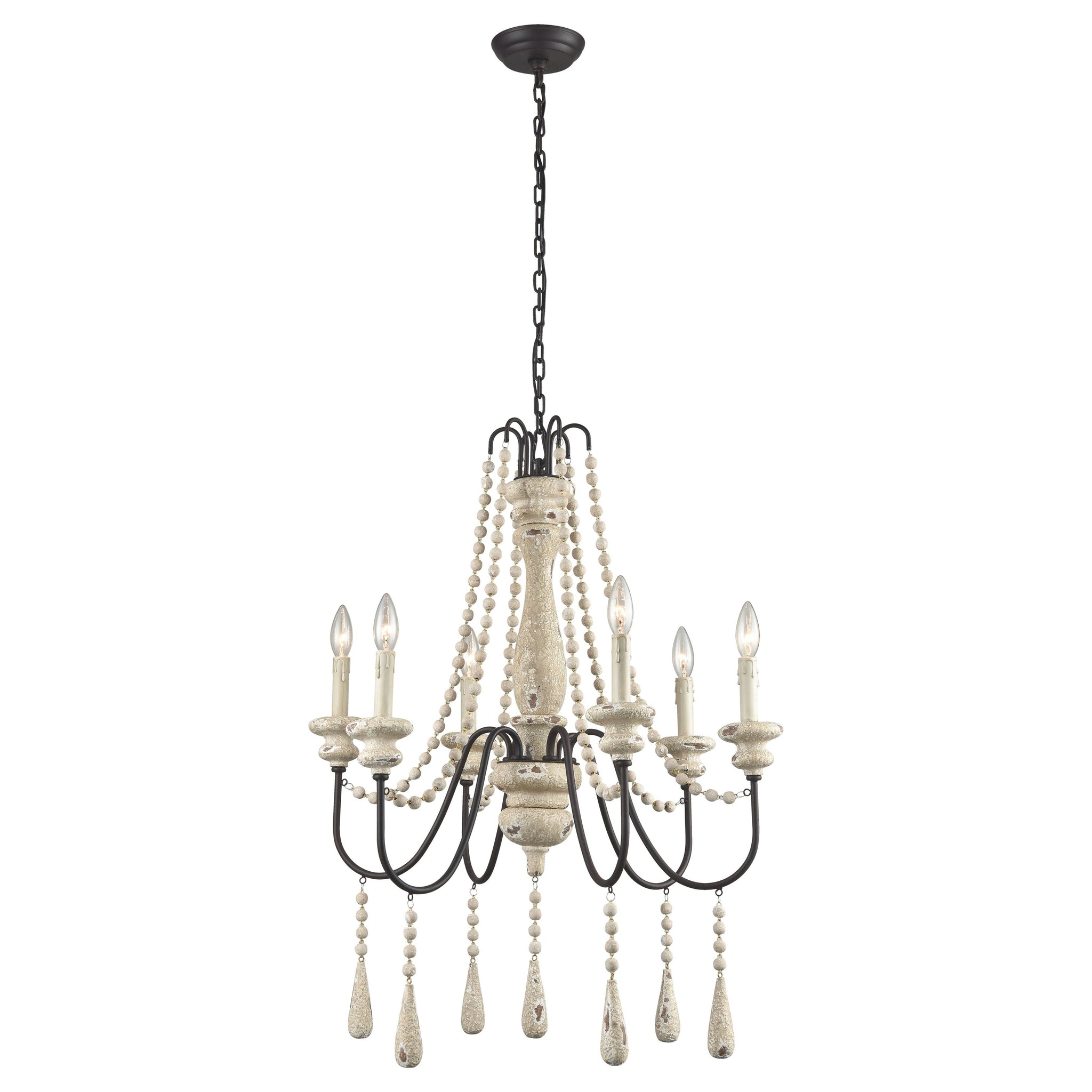 Sommieres 25" Wide 6-Light Chandelier