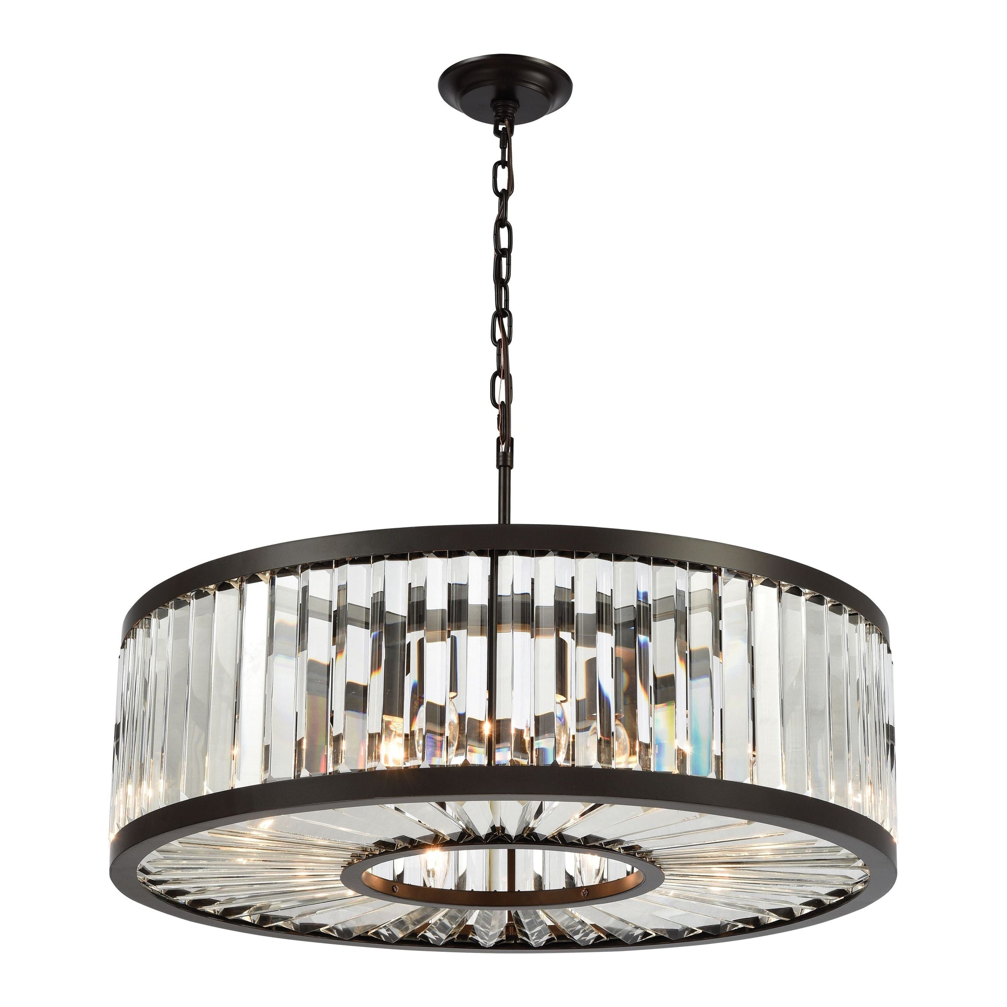 Palacial 28" Wide 9-Light Chandelier