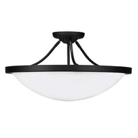 Monroe 3-Light 19" Semi Flush Mount