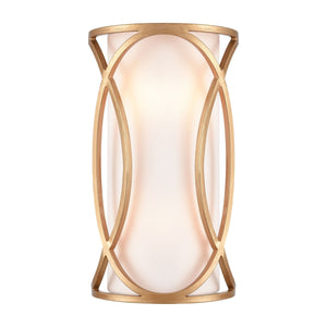 Ringlets 15" High 2-Light Sconce