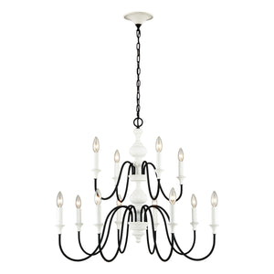 Val de Loire 36" Wide 12-Light Chandelier