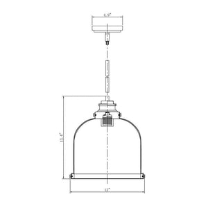 Burren 1-Light Pendant