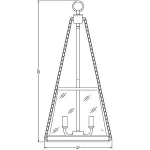 Prescott 3-Light Pendant