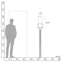Alcove Outdoor Post Light
