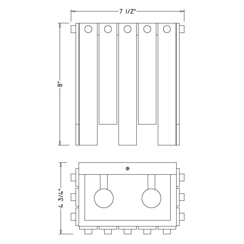 Viviana 2-Light Wall Sconce