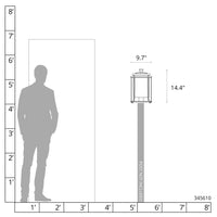 Meridian Outdoor Post Light