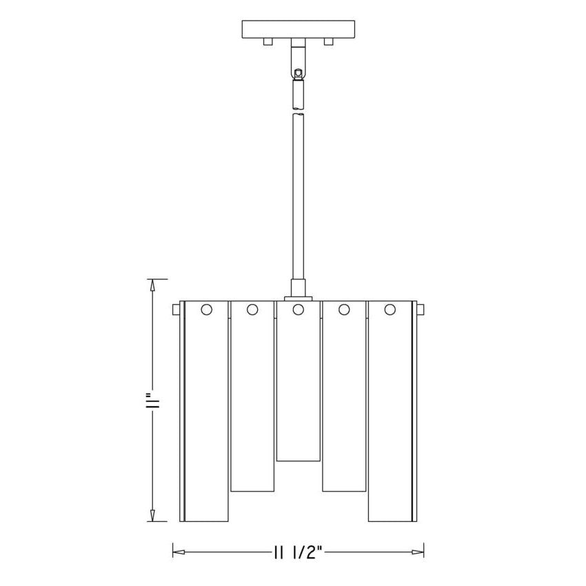 Viviana 1-Light Pendant