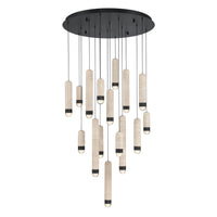 Cambre 16-Light 32" LED Multi Drop Chandelier