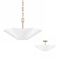 Maeve 4-Light 23.25" Dual Mount