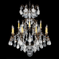 Renaissance Rock Crystal 13-Light Chandelier