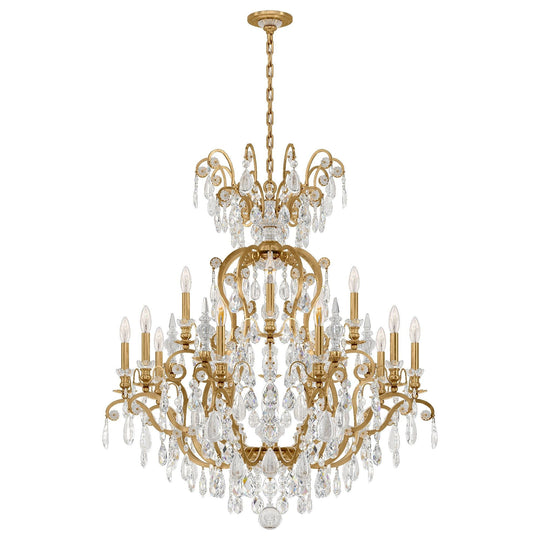 Renaissance Rock Crystal 6-Light Chandelier