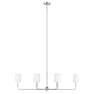 Foxdale 6-Light Linear Chandelier (with Bulbs)