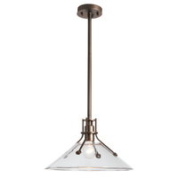 Henry Medium Outdoor Pendant with Glass