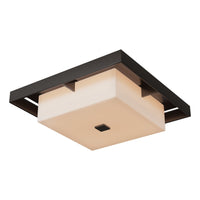 Shadow Box Large Outdoor Flush Mount