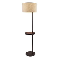 Oliver Wireless Charging Shelf Floor Lamp