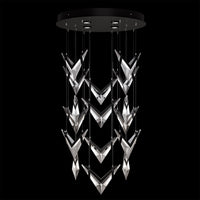 Blade 32"W Round Pendant