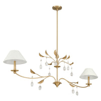 Presley 56" 2-Light Linear Chandelier