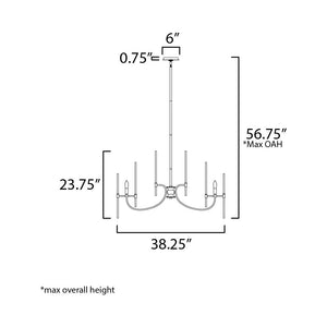 Divine 8-Light Chandelier