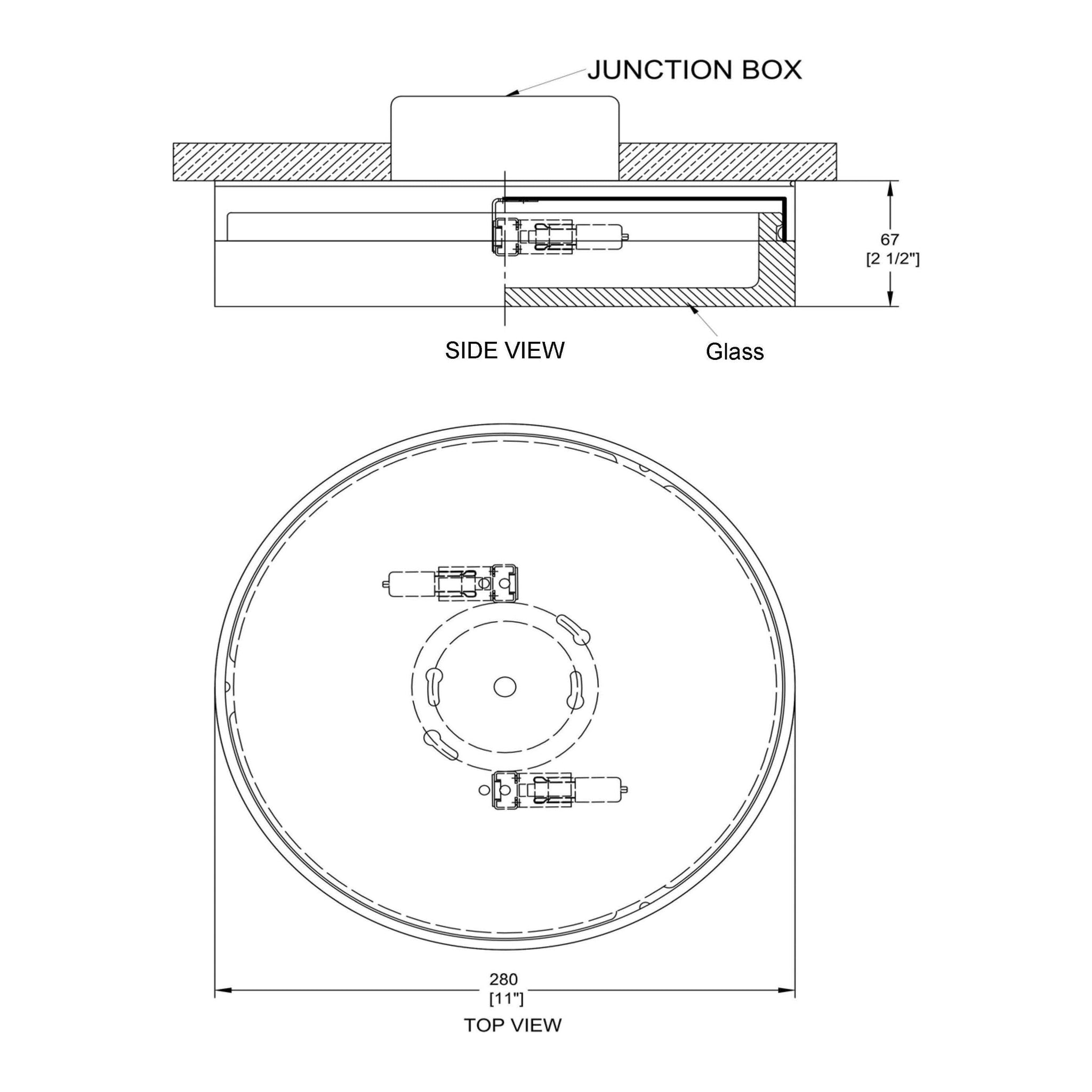 Pense 2-Light Flush Mount