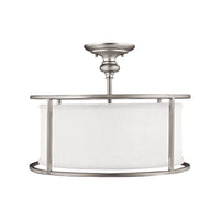 Midtown 3-Light Semi Flush Mount