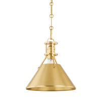 Metal No.2 1-Light Small Pendant