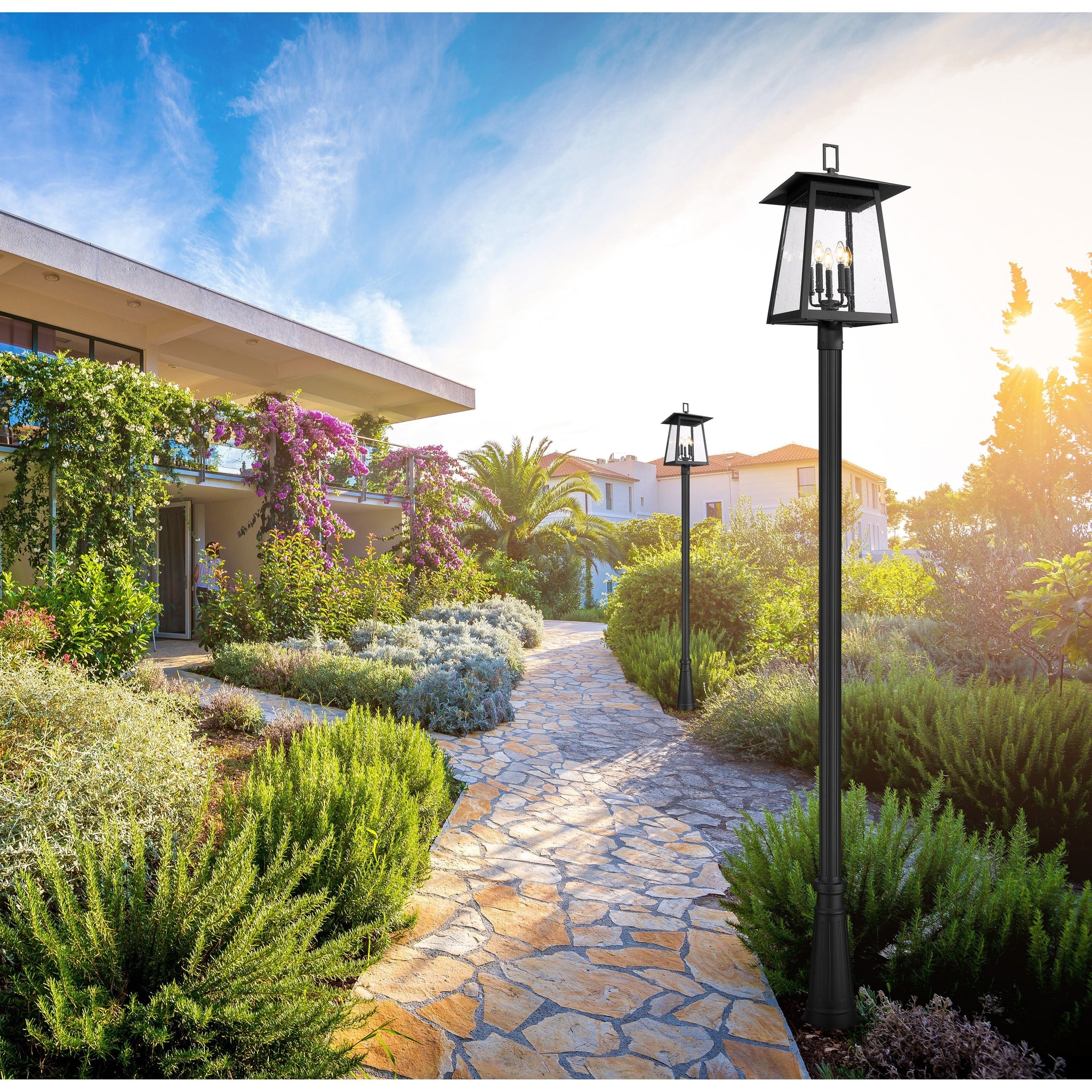 Rainer 5-Light Outdoor Post Mounted Fixture