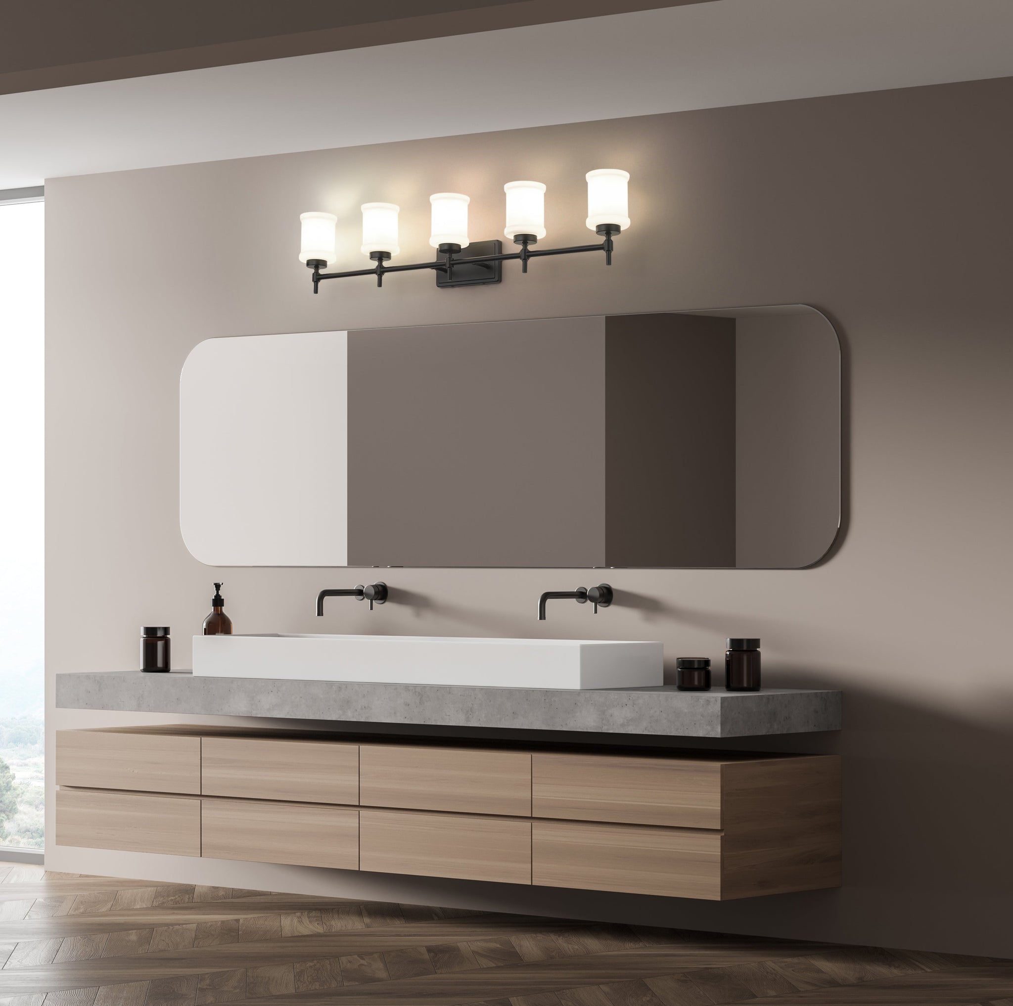 Cadoc 5-Light Vanity