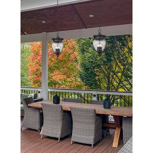 Davina 4-Light Outdoor Chain Mount Ceiling Fixture