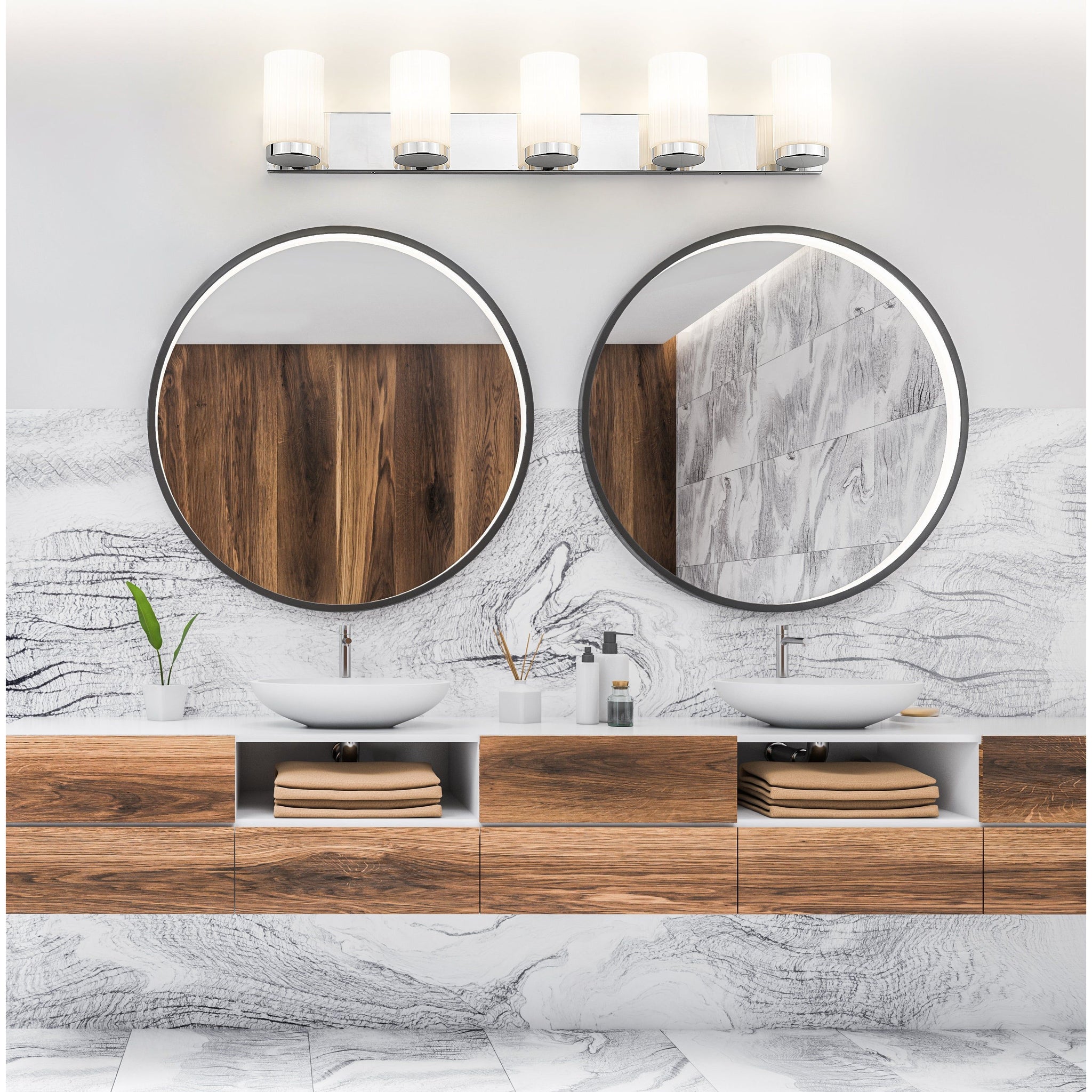 Burk 5-Light Vanity