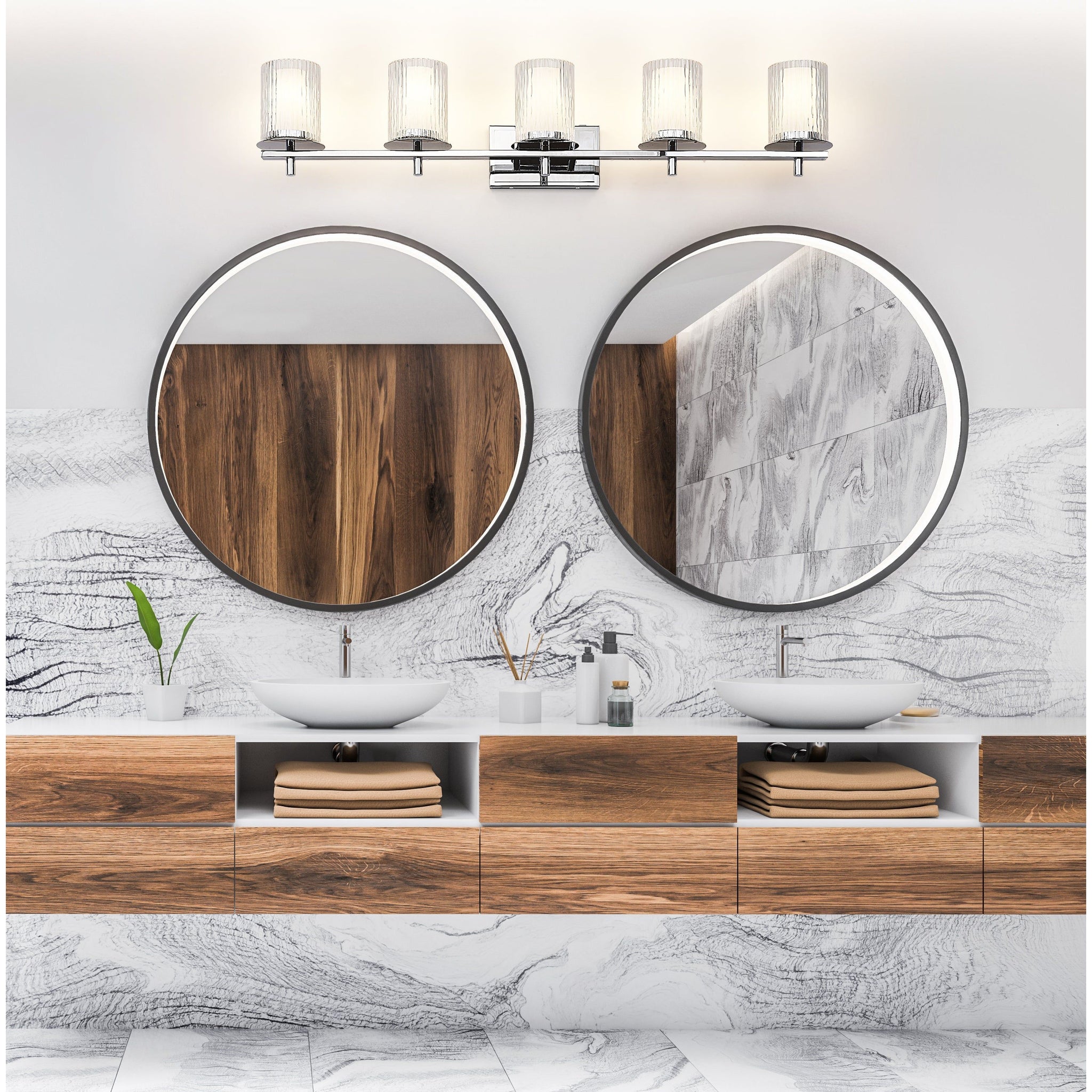 Grayson 5-Light Vanity