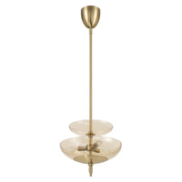 Fiorello 14" 3-Light Convertible Pendant